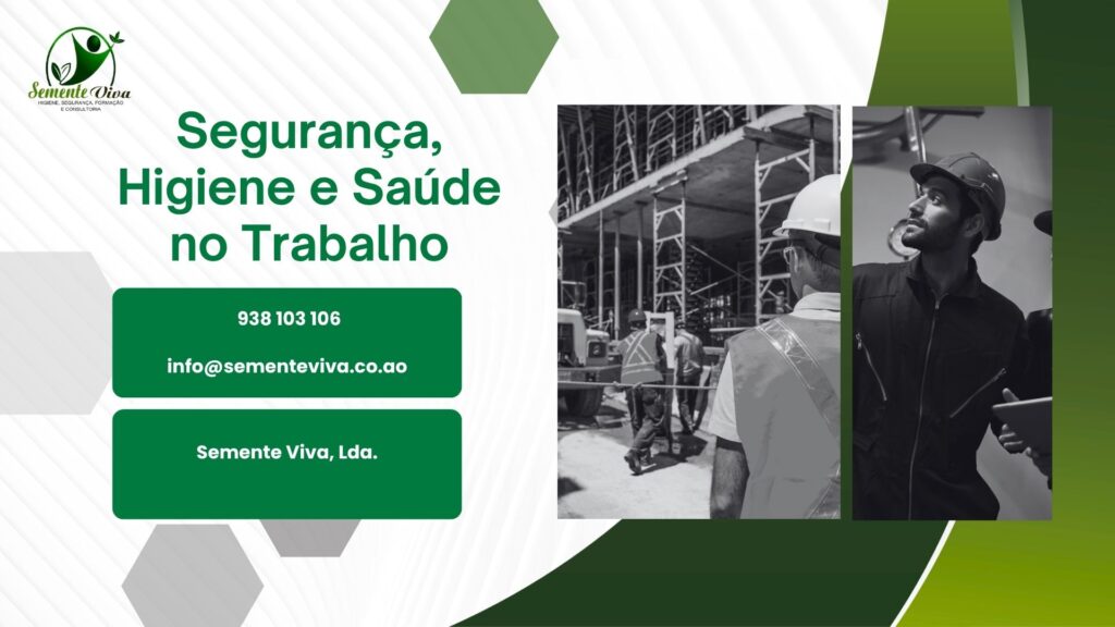 A segurança no trabalho não é um luxo – é uma necessidade!